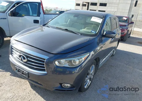 2013 Infiniti Jx35 из США, поврежденный, VIN 5N1AL0MM8DC304640